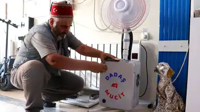 Atıl Malzemelerden Taşınabilir Klima!